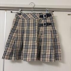 BURBERRY チェック柄 プリーツスカート 140A - メルカリ