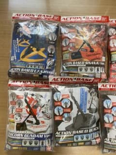 バンダイ アクションベース　8個セットのサムネイル