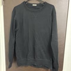 【GU】黒長袖スウェットのサムネイル