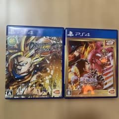 PS4 ドラゴンボール ファイターズONE PIECE burningbloodのサムネイル