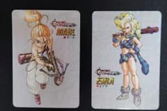 に*ゅ様 CHRONO TRIGGER マール エイラ ホログラムカード 2枚セ に*ゅ様 CHRONO TRIGGER マール エイラ ホログラムカード 2枚セ - メルカリ