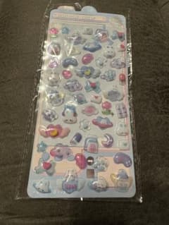 BONBON DROP うさぎモチーフ立体シールのサムネイル