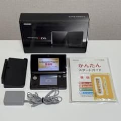ニンテンドー3DS 本体 ブラック アンバサダープログラム 内蔵ソフト25 希少】NNID未登録 アンバサダープログラム ニンテンドー3DS ブラック