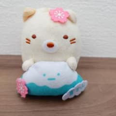 스미코구라시 후지산 벚꽃 봉제인형