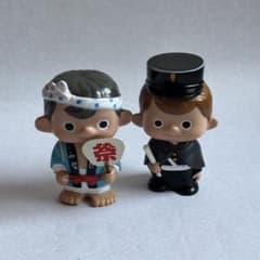 美品☆ぼくちゃん貯金箱 昭和レトロ 貯金箱2体セット 富士銀行 みずほ