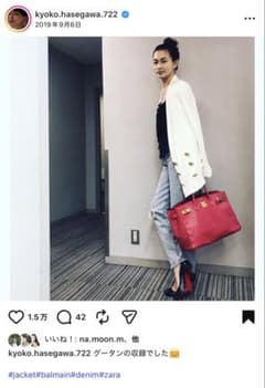 長谷川京子さん　着用のサムネイル