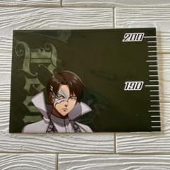 Levi Novice Ace Original Height Chart　Attack Titan　Not for sale poster