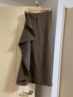 COMME des GARCONS ブラウンロングスカート Mのサムネイル
