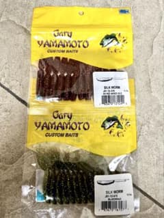 廃盤 ゲーリー Gary Yamamoto シルクワーム 2種セット - メルカリ