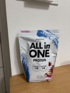 AMBIQUE ALL in ONE PROTEIN ストロベリー風味 1kgのサムネイル