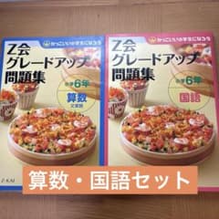 小学6年生学習テキスト Z会グレードアップ問題集　算数・国語セットのサムネイル
