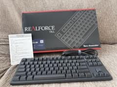REALFORCE TKL English Tenkeyless Keyboard R2TLS-US5-BK