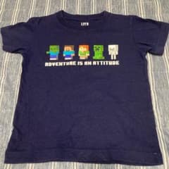 ユニクロ  マインクラフトTシャツ　110のサムネイル
