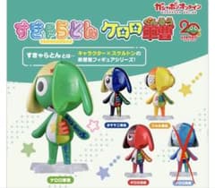 ケロロ軍曹 すきゃらとん フィギュア 4種セット　セミコンプセットのサムネイル