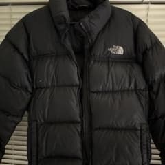 THE NORTH FACE 700フィル ダウンジャケット ブラック 古着 Mのサムネイル