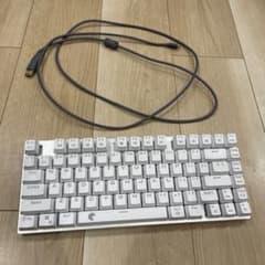 ゲーミングキーボード　コード付き　赤軸のサムネイル