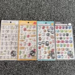 ナガノキャラクターズ　ボンボンドロップシール　4枚セット【正規品】のサムネイル