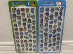新品　ドラえもん　韓国　限定　2種類セット　シール　ステッカー　ボンボンのサムネイル