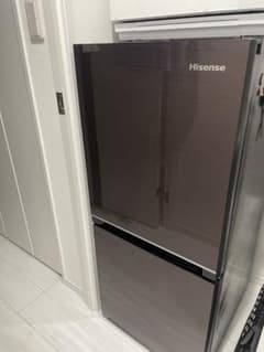 川崎市引取限定】Hisense 冷蔵庫 HR-G13B-BR 本体 2ドア - メルカリ