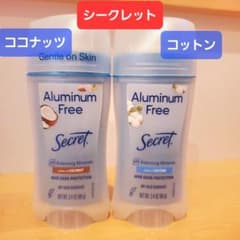 シークレット コットン ココナッツ デオドラントスティック
