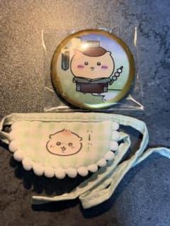 は*ぷ様 ちいかわ ちいかわぽけっと 江戸なトレーディング缶バッジ くりまんじゅのサムネイル