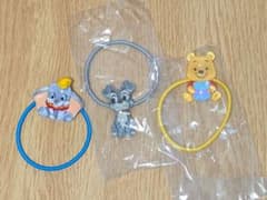 ディズニーキャラクター Twinkleゴム 3点セットのサムネイル