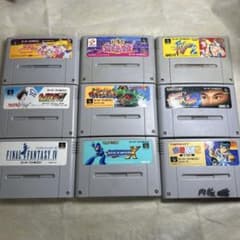 スーパーファミコン ソフト 9本セット まとめ売りのサムネイル
