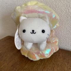 新品 にゃんにゃんにゃんこ にゃんこ休み にゃんこ貝 ぬいぐるみ ③ タグ付 新品未使用タグ付にゃんにゃんにゃんこシリーズはさんでにゃんこ貝