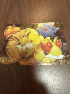 ポケモンセンター　秋色パレード　ポストカード　クリアカード