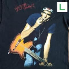 L キース・リチャーズ 日本震災救援限定Tシャツ ローリング 