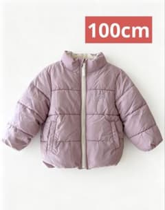【petit main】中綿コート アウター ピンク 100cmのサムネイル