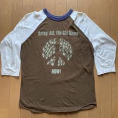 フリーホイーラーズ 7分袖T L 69反戦 両面 フリーホイーラーズ 7分袖T L 69反戦 両面 - メルカリ