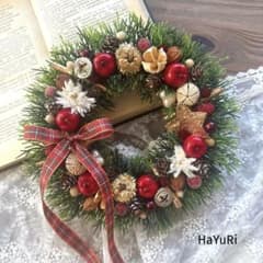 クリスマスリース　No595のサムネイル