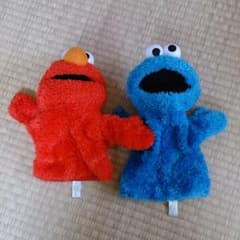 エルモ クッキーモンスター パペットのサムネイル