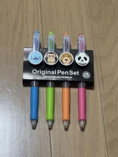 ADVENTURE WORLD オリジナルペンセット 4本セット
