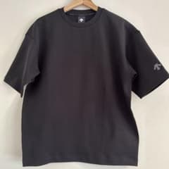DESCENTE 半袖ジャージ ニット ブラック Tシャツ M - メルカリ