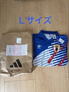  サッカー日本代表 ユニフォーム Lサイズ　ドーハ　ワールドカップ adidas サッカー日本代表 ユニフォーム Lサイズ ドーハ ワールドカップ