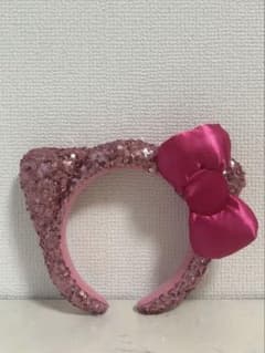 ユニバ キティちゃん カチューシャ ピンクのサムネイル