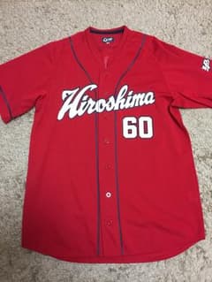 えか様専用 カープ 安部友裕選手 レプリカ ユニフォーム ビジター Oサイズのサムネイル