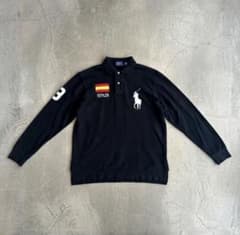 00's ラルフローレン チーフキーフ ビッグポニー ポロシャツ 短丈 swag