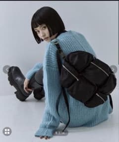 mikiosakabe studious 別注 ショルダーバッグ ブラックのサムネイル