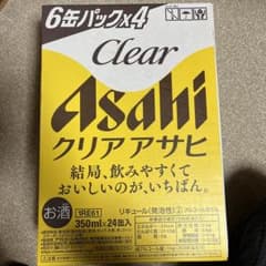 クリアアサヒ　350ml 24缶入のサムネイル