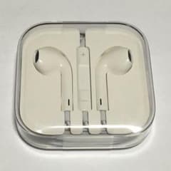 iPhone イヤホン純正 美品 白色のサムネイル