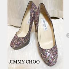 JIMMY CHOO   グリッターパンプス　サイズ36のサムネイル