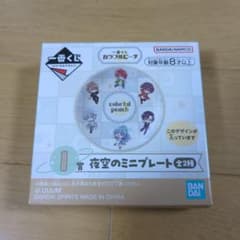 화려한 복숭아 이치 반 복권 밤하늘의 미니 플레이트