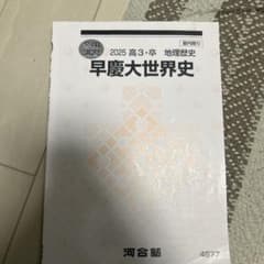 駿台早慶大世界史演習 駿台 早稲田大学・慶應義塾大学 早慶大世界史演習 テキスト通年セット