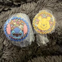 ディズニー 手作りチョコチャーム くまのプーさん スティッチ 2個セットのサムネイル