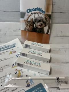 CLEAN WAN クリーンワン 犬・猫用口腔ジェル 15g×3箱 新品未開封