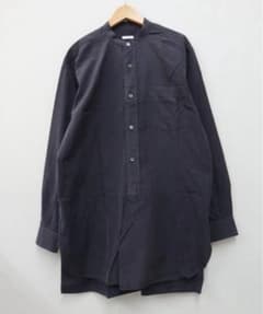 COMOLI コモリ 17SS バンドカラー長袖シャツ【G】のサムネイル