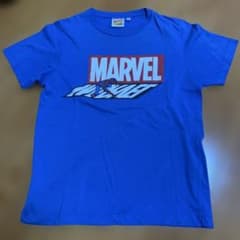 MARVEL Tシャツ 青色のサムネイル